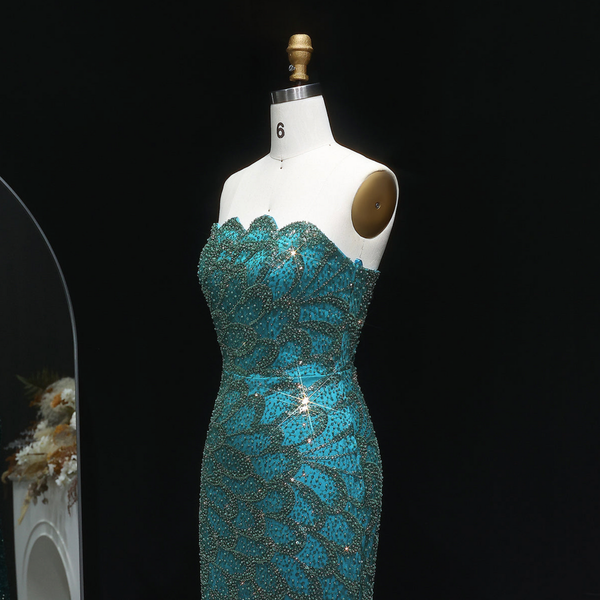 The Old Money Collection Couture Oceana Gown