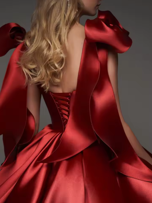 Woman wearing the Old Money Collection Couture Wekiva Mini Dress