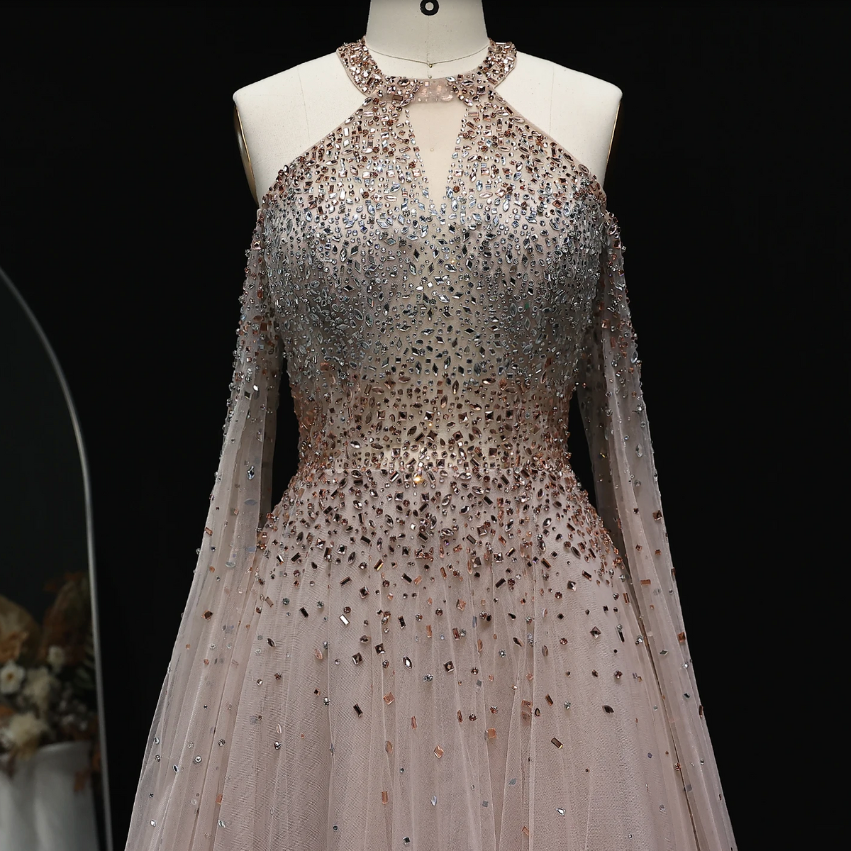 The Old Money Collection Couture Waverunner Evening Gown