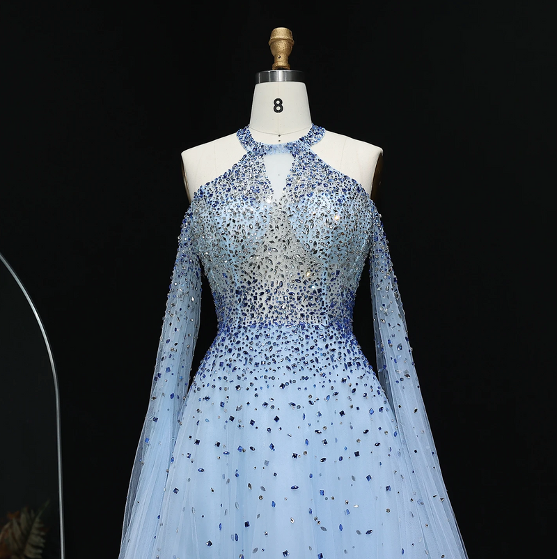 The Old Money Collection Couture Waverunner Evening Gown