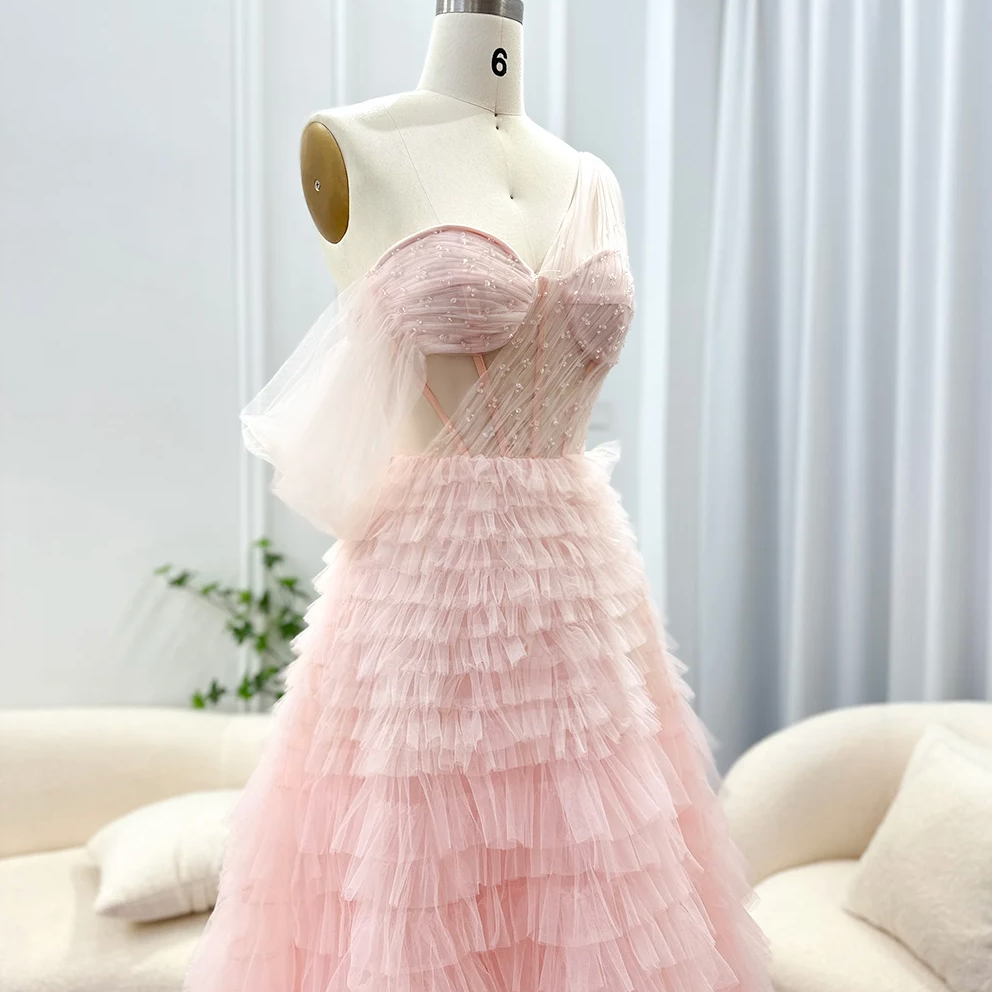 Woman wearing the Old Money Collection Couture Glosili Maxi Gown