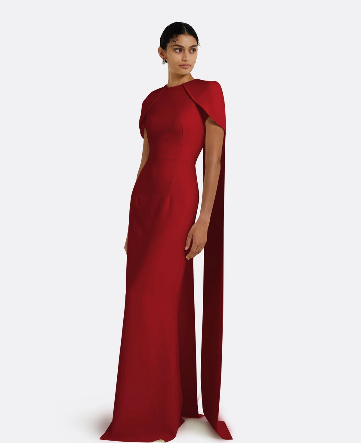 Woman wearing the Old Money Collection Couture Treeya Gown