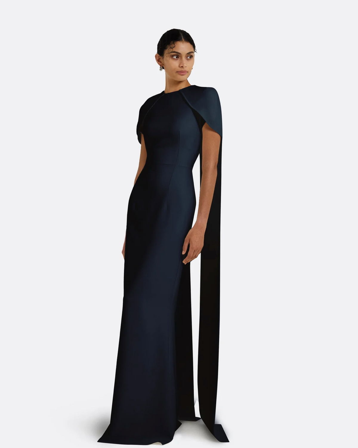 Woman Wearing The Old Money Collection Couture Treeya Gown