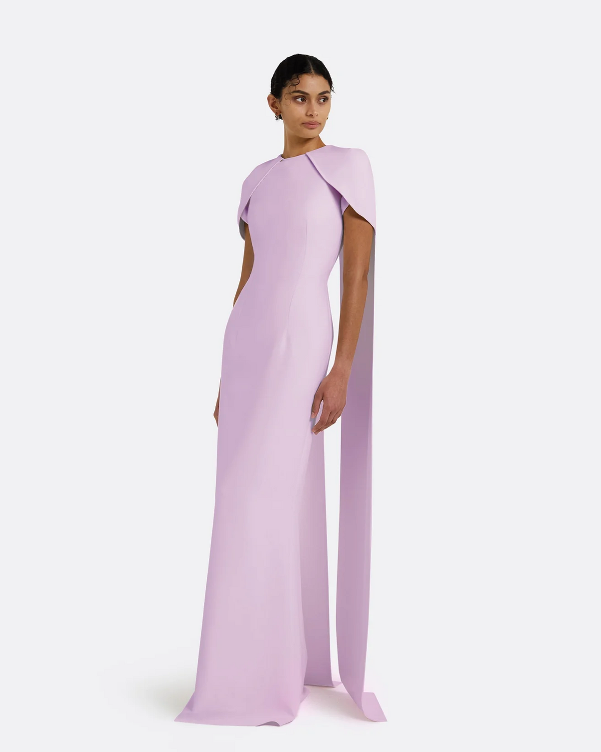 Woman Wearing The Old Money Collection Couture Treeya Gown