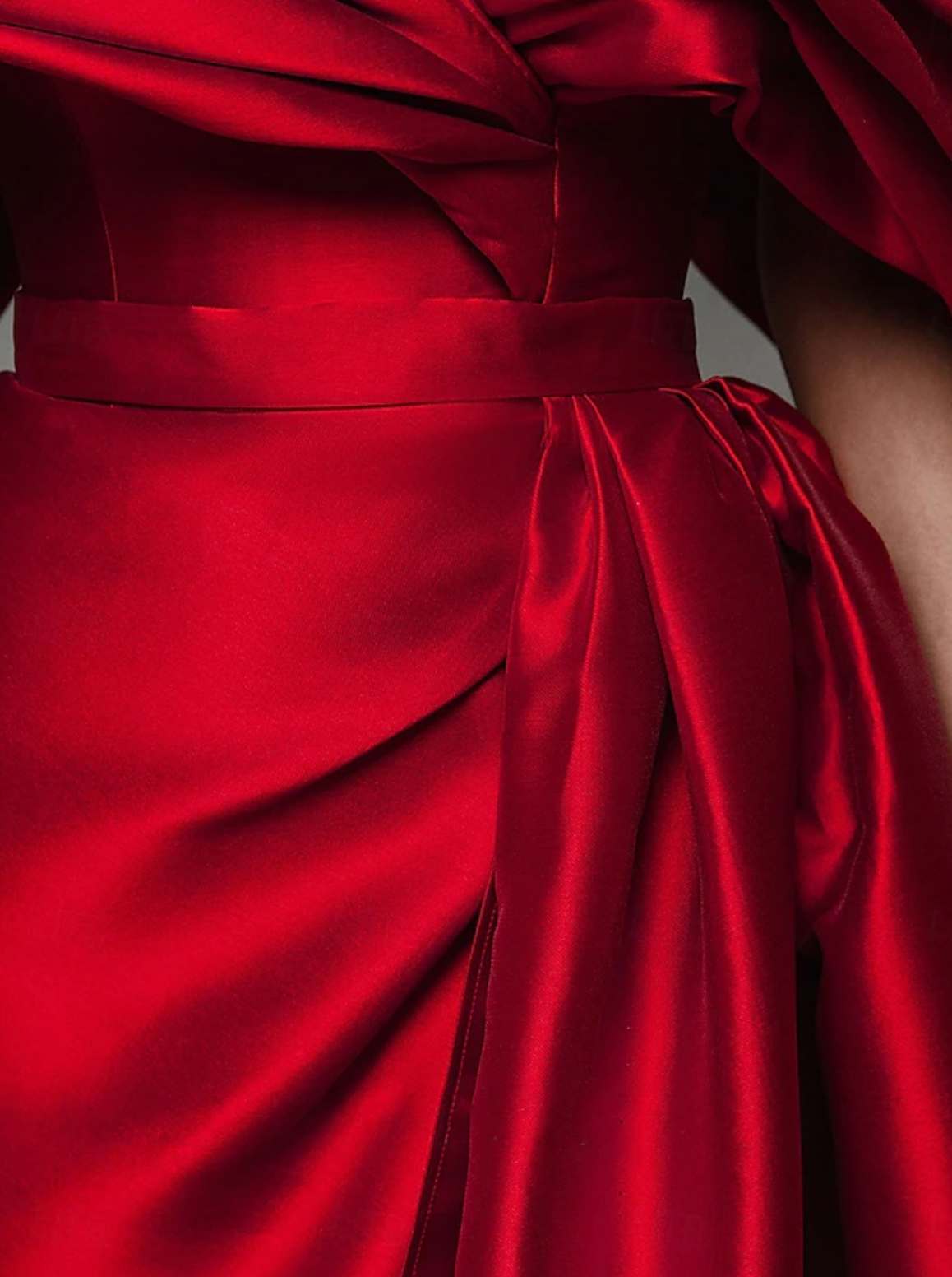 Woman wearing the Old Money Collection Couture Viceroy Bali Gown
