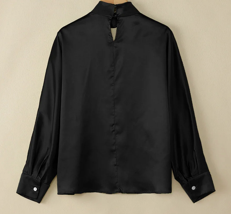 Elegant V Neck Blouse