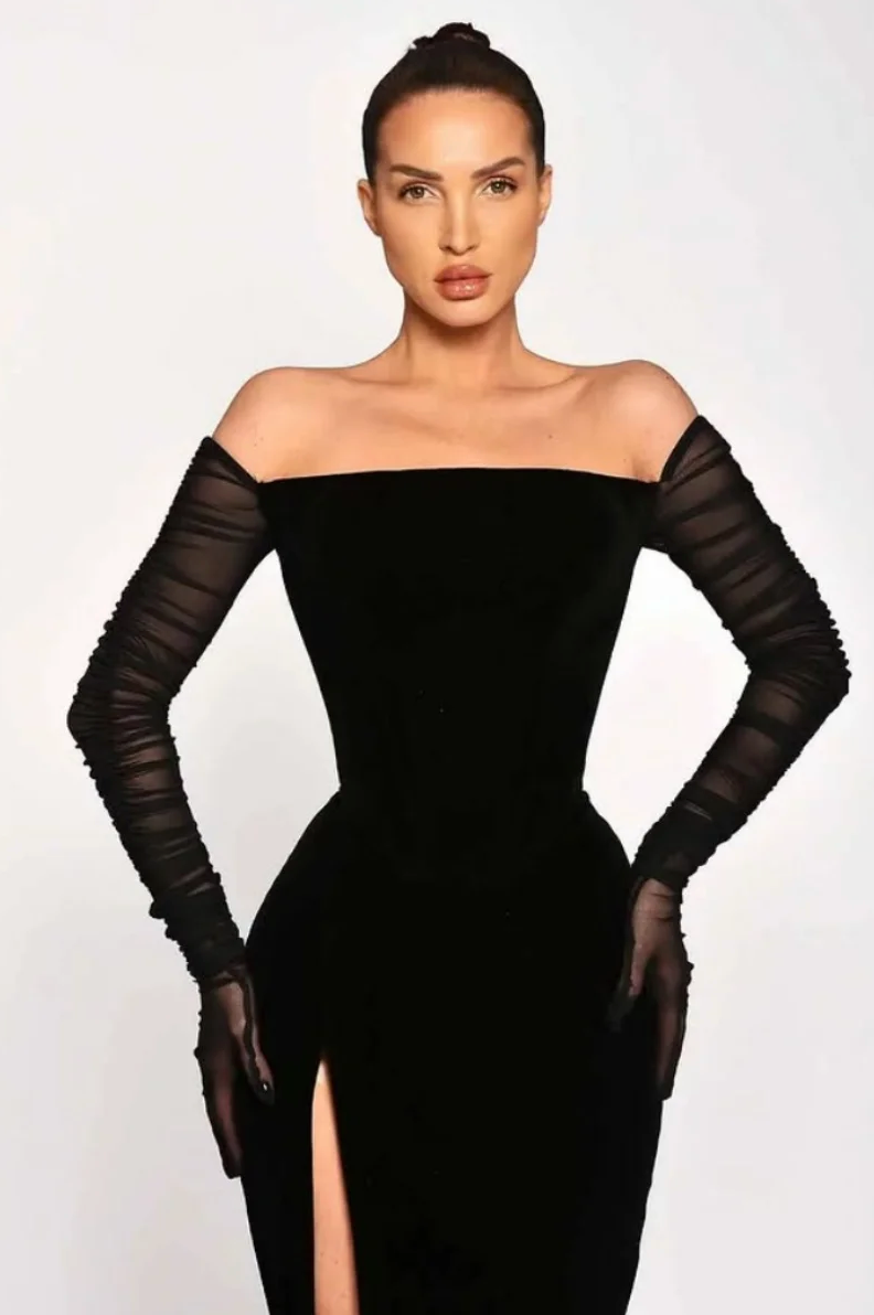 Woman in the Deep Ellum Gown