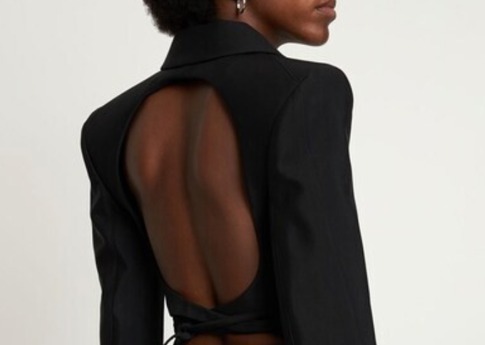Backless Blazer
