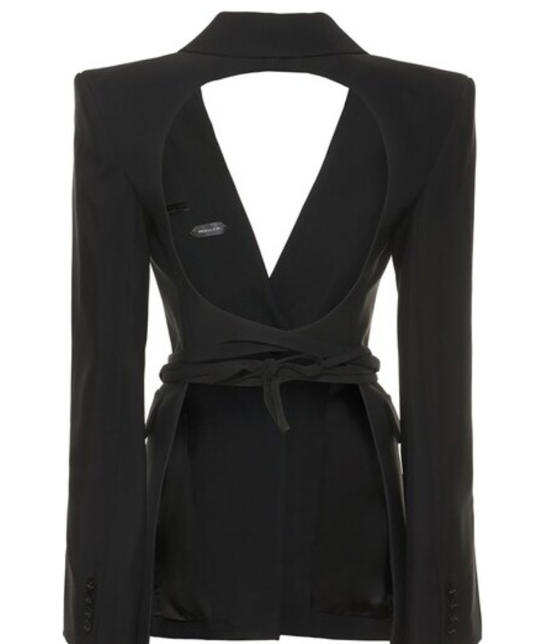 Backless Blazer