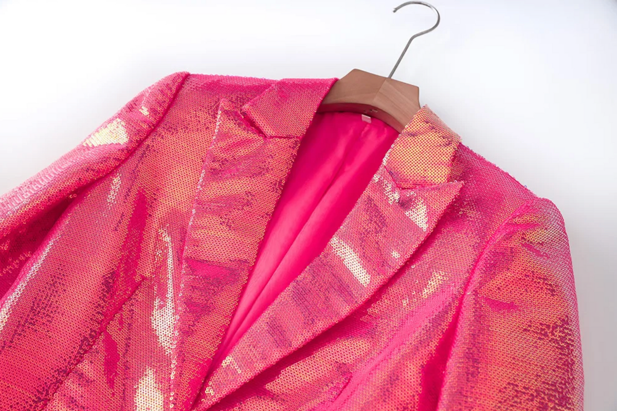 Treveris Sequin Party Suit