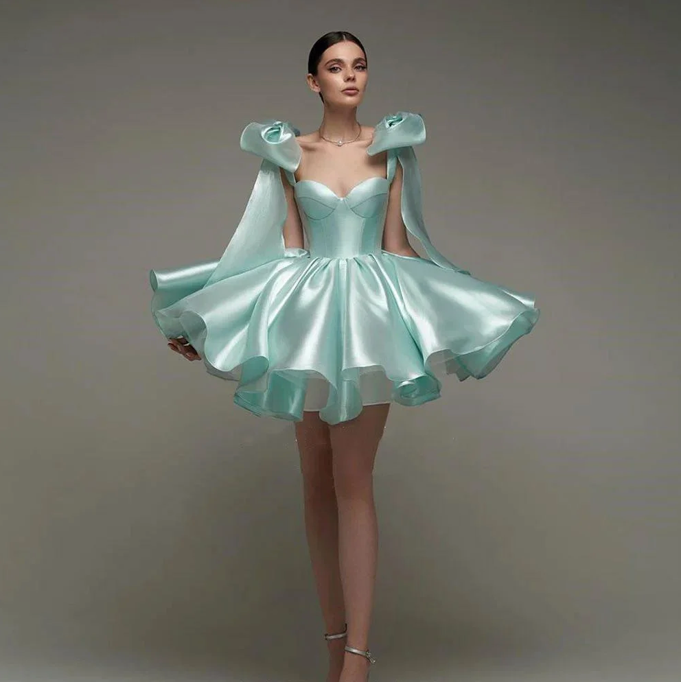 Woman wearing the Old Money Collection Couture Wekiva Mini Dress