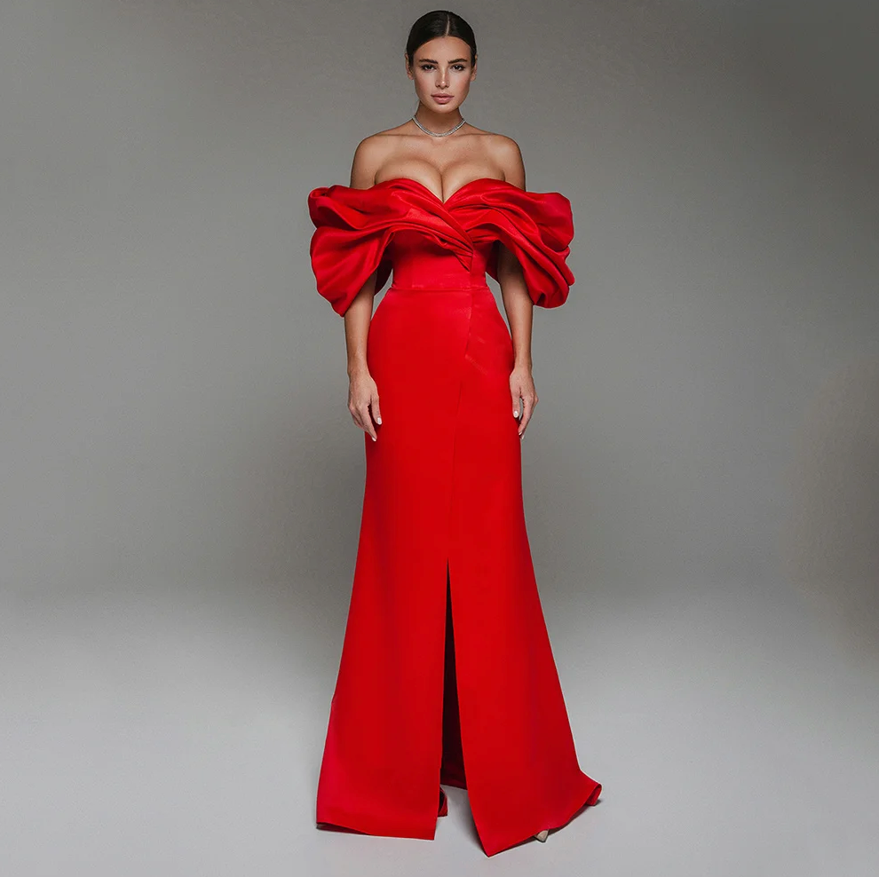 Woman wearing the Old Money Collection Couture Viceroy Bali Gown
