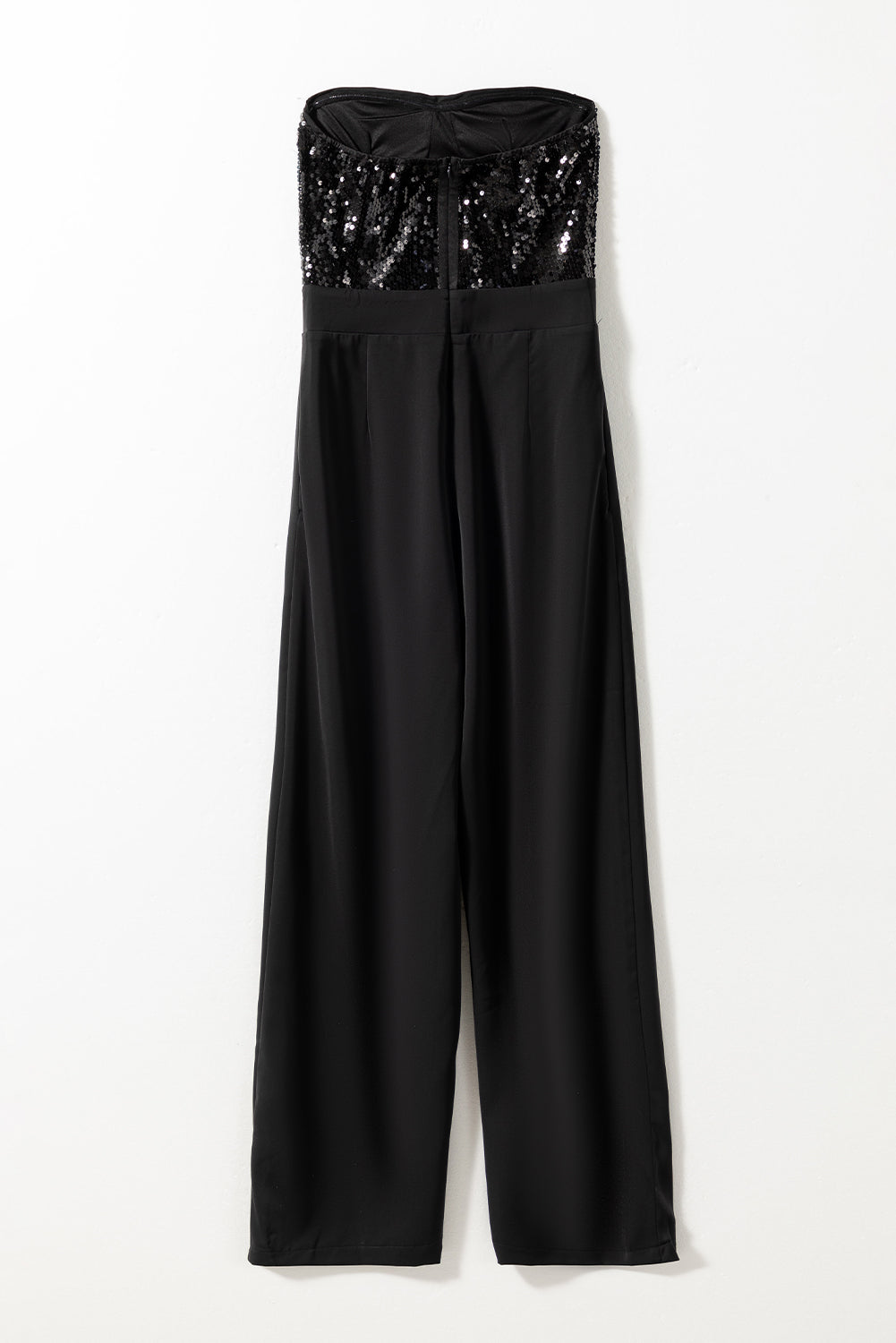Black Sequin Jumpsuit