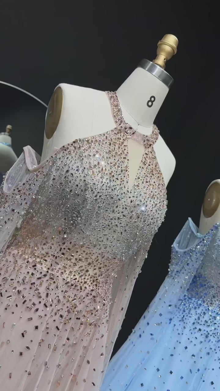 The Old Money Collection Couture Waverunner Evening Gown