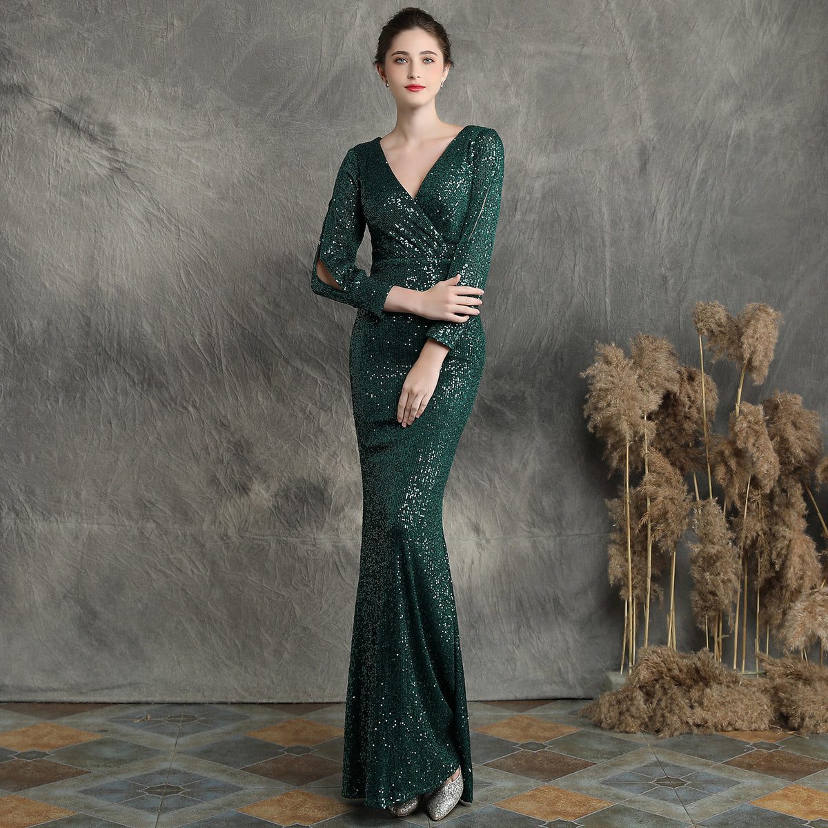 Atmosphere Queen Fishtail Evening Dress
