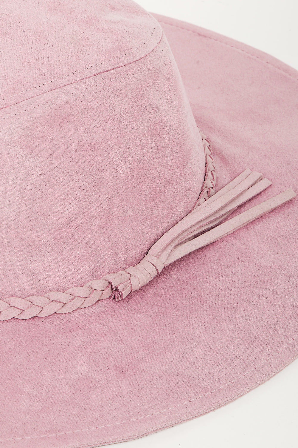 Braided Suede Hat