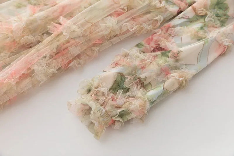 All Over Ruffle Dress Fest