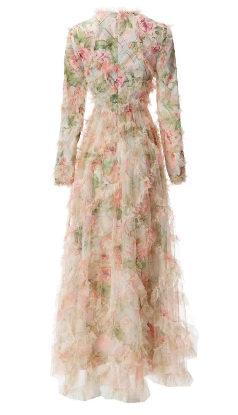 All Over Ruffle Dress Fest