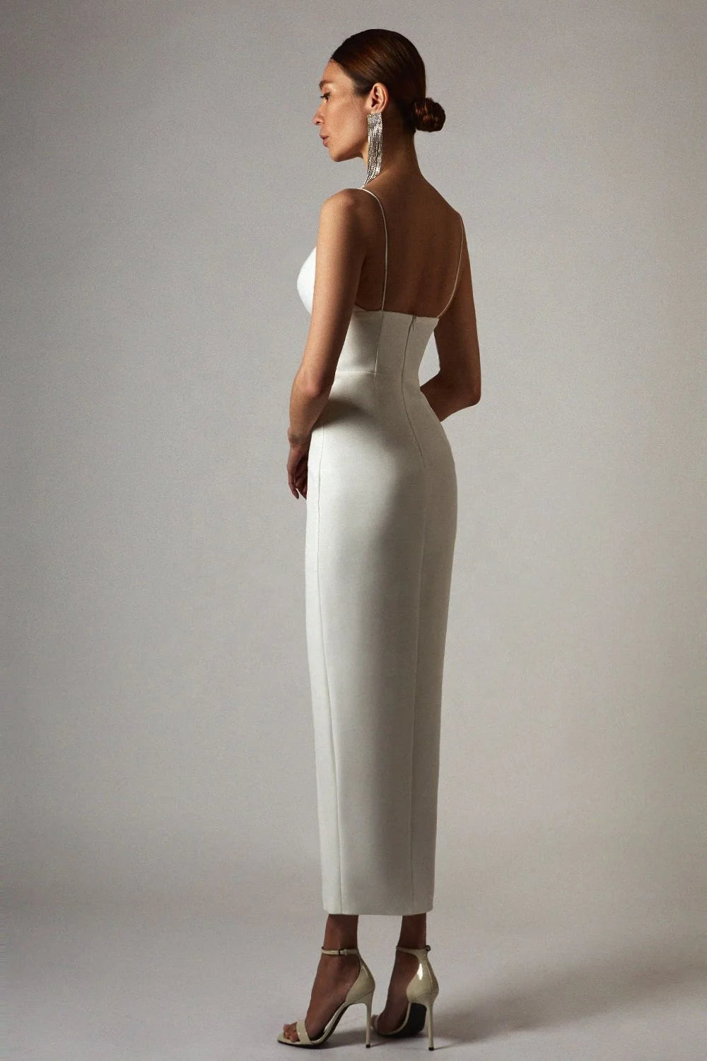 Elegant Body-Con Bandage Midi