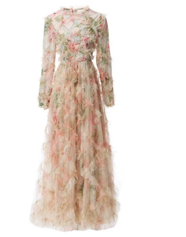 All Over Ruffle Dress Fest