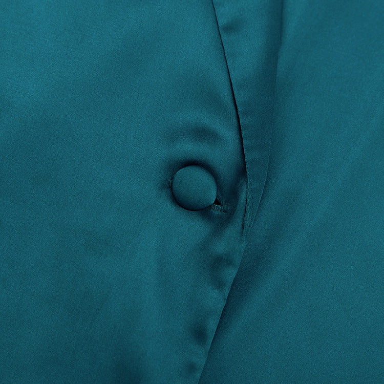 Breezy Day Satin Suit