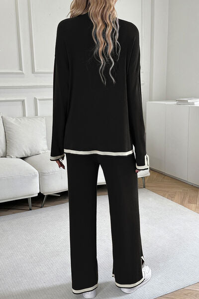 Delphi Two-piece Pant Set