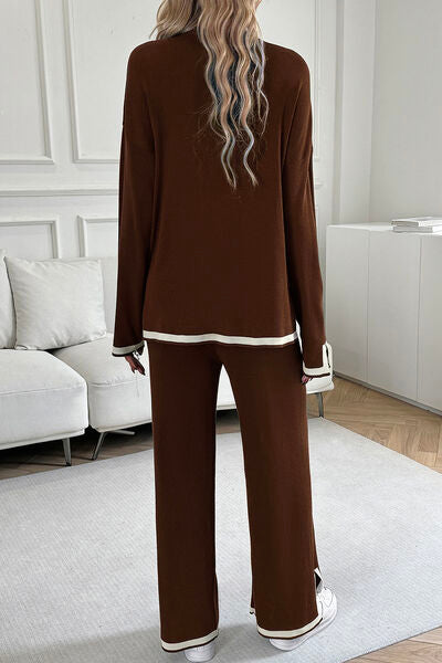 Delphi Two-piece Pant Set